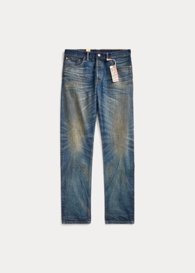 Jeans Ralph Lauren Hombre Azules Azules - Slim Narrow Selvedge - TMLSP1528